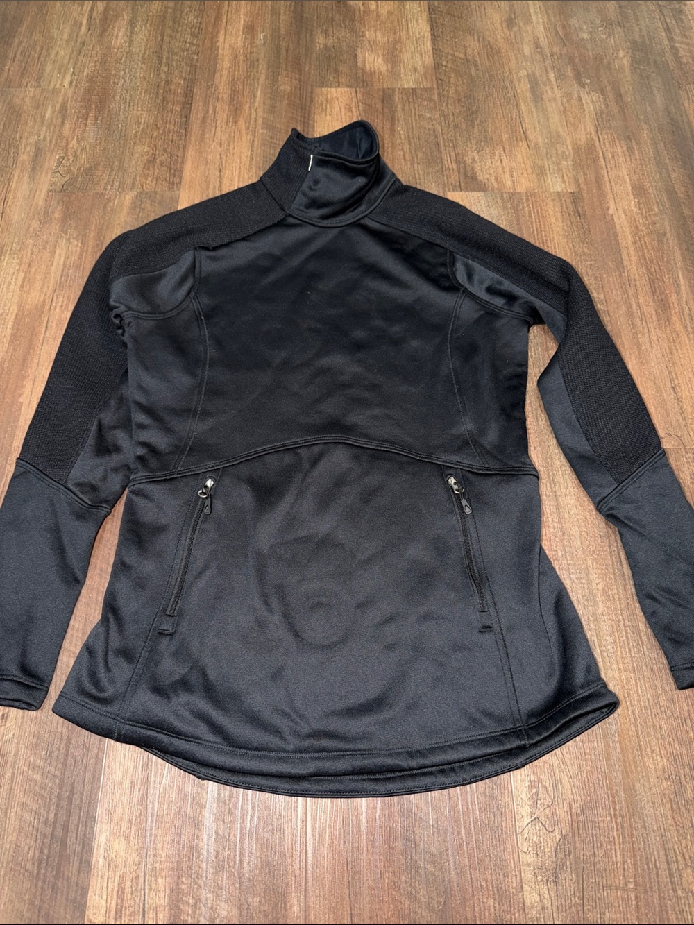 Spyder Women’s Bandita half zip lightweight stryke jacket black size S